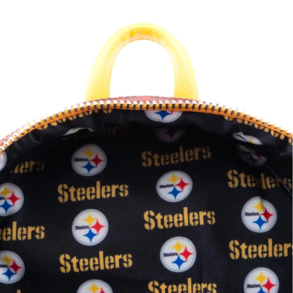 NWT STEELERS BACKPACK & WALLET - Picture 4 of 9